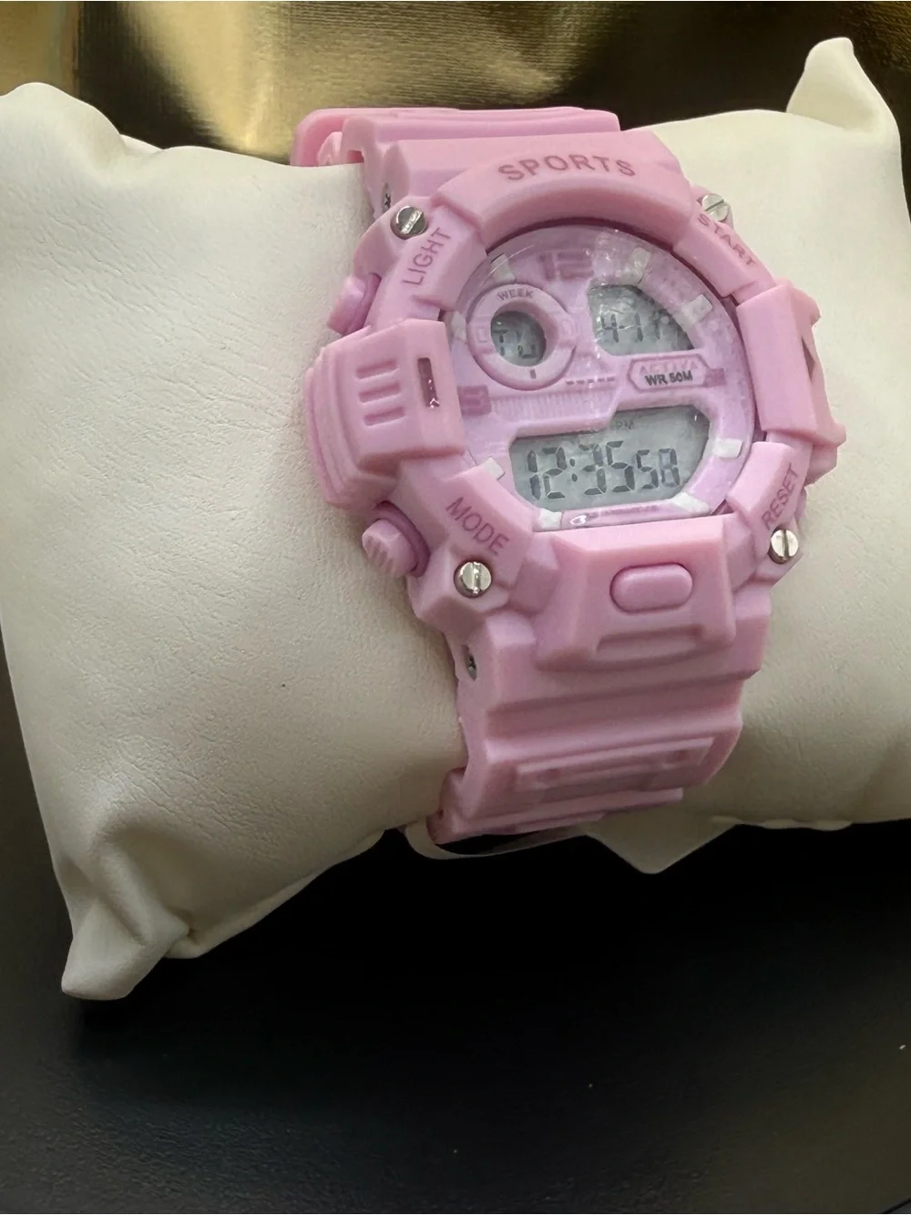 Pink Digital Sports Watch - Unbranded
